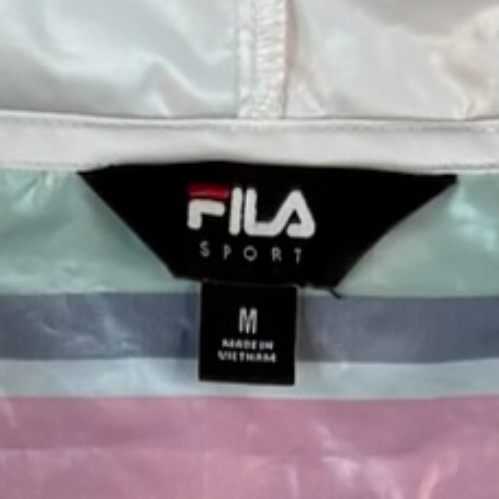 FILA - 80s Style Windbreaker Jacket - Picture 9 of 10
